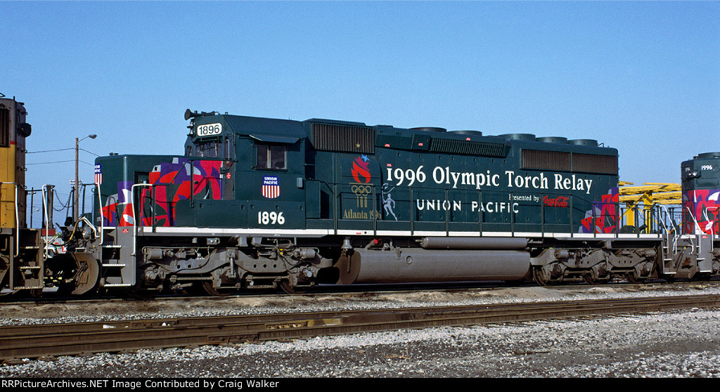 UP 1896 - East Yard, Los Angeles, CA - 7/28/96